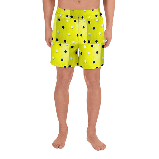 RETRO VIBE YELLOW POLKA DOT Men's Shorts