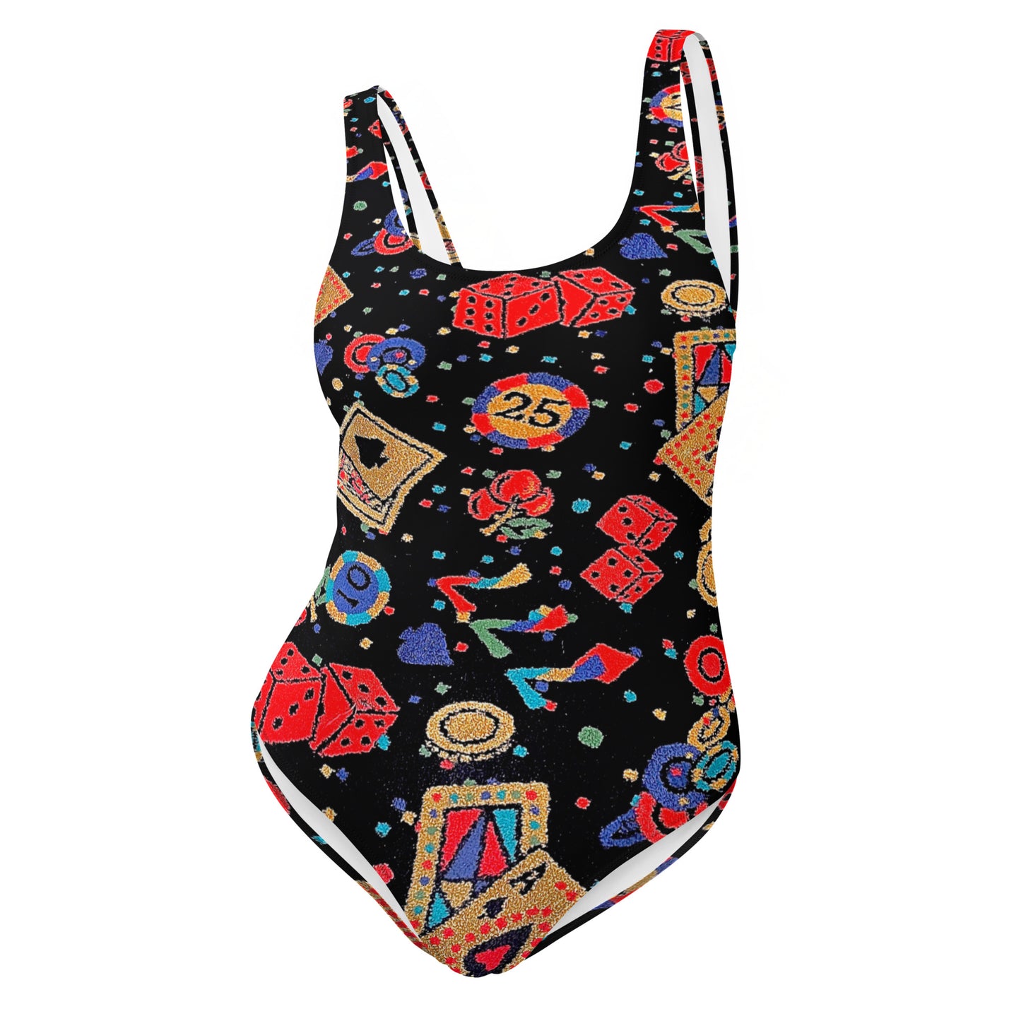 Casino Carpet One-Piece Swimsuit