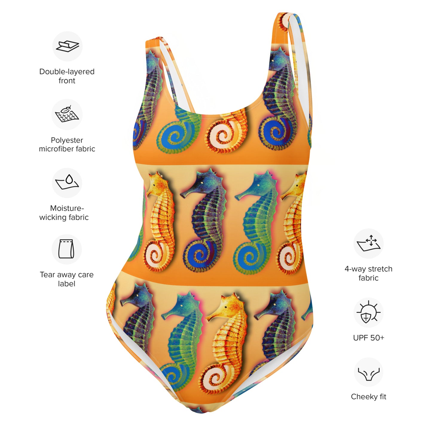 Seahorse One-Piece Swimsuit