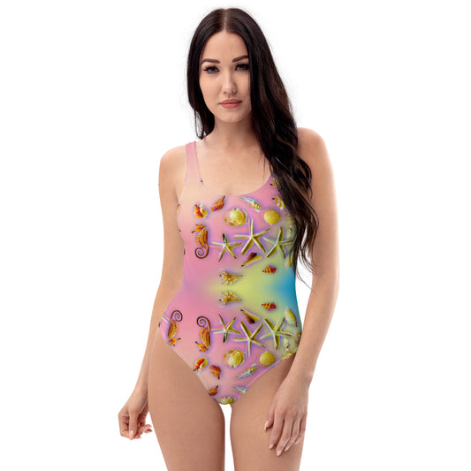 Sea Shells - One-Piece Swimsuit