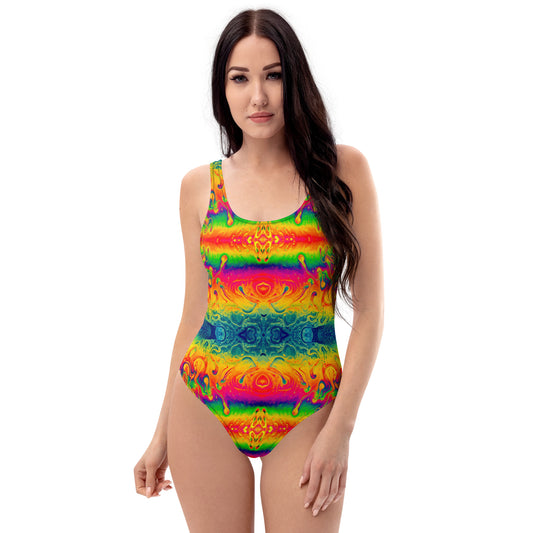 Splash of Color - One-Piece Swimsuit