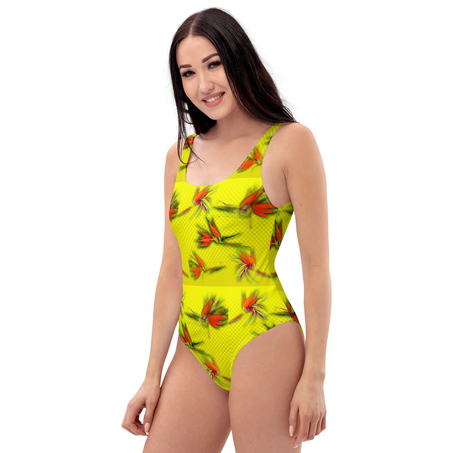 “Paradise Birds” One-Piece Swimsuit