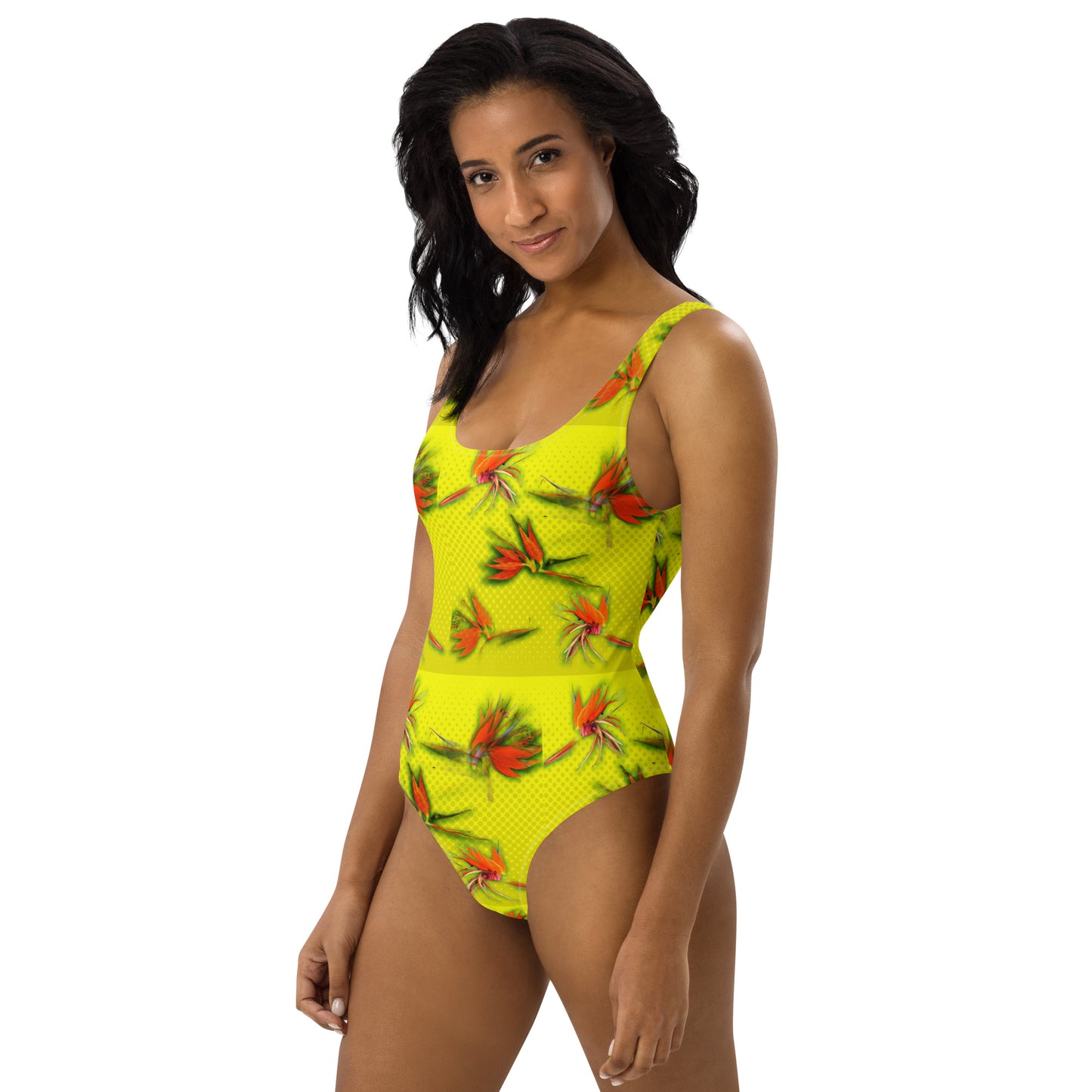 “Paradise Birds” One-Piece Swimsuit