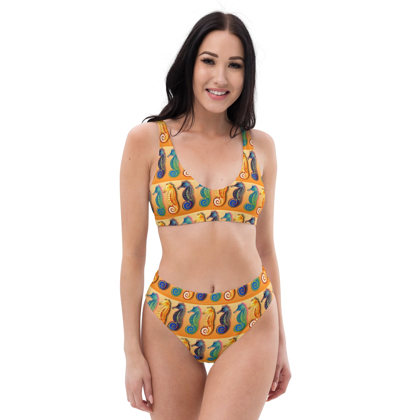 Seahorse Recycled high-waisted bikini