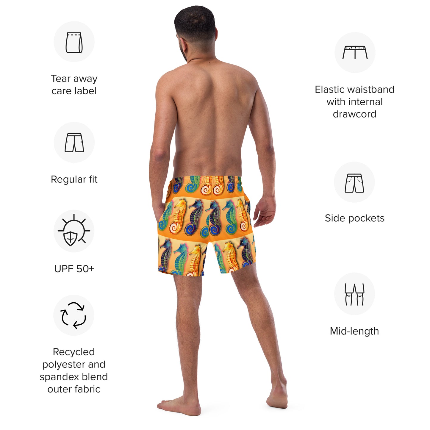 Seahorse Men's swim trunks