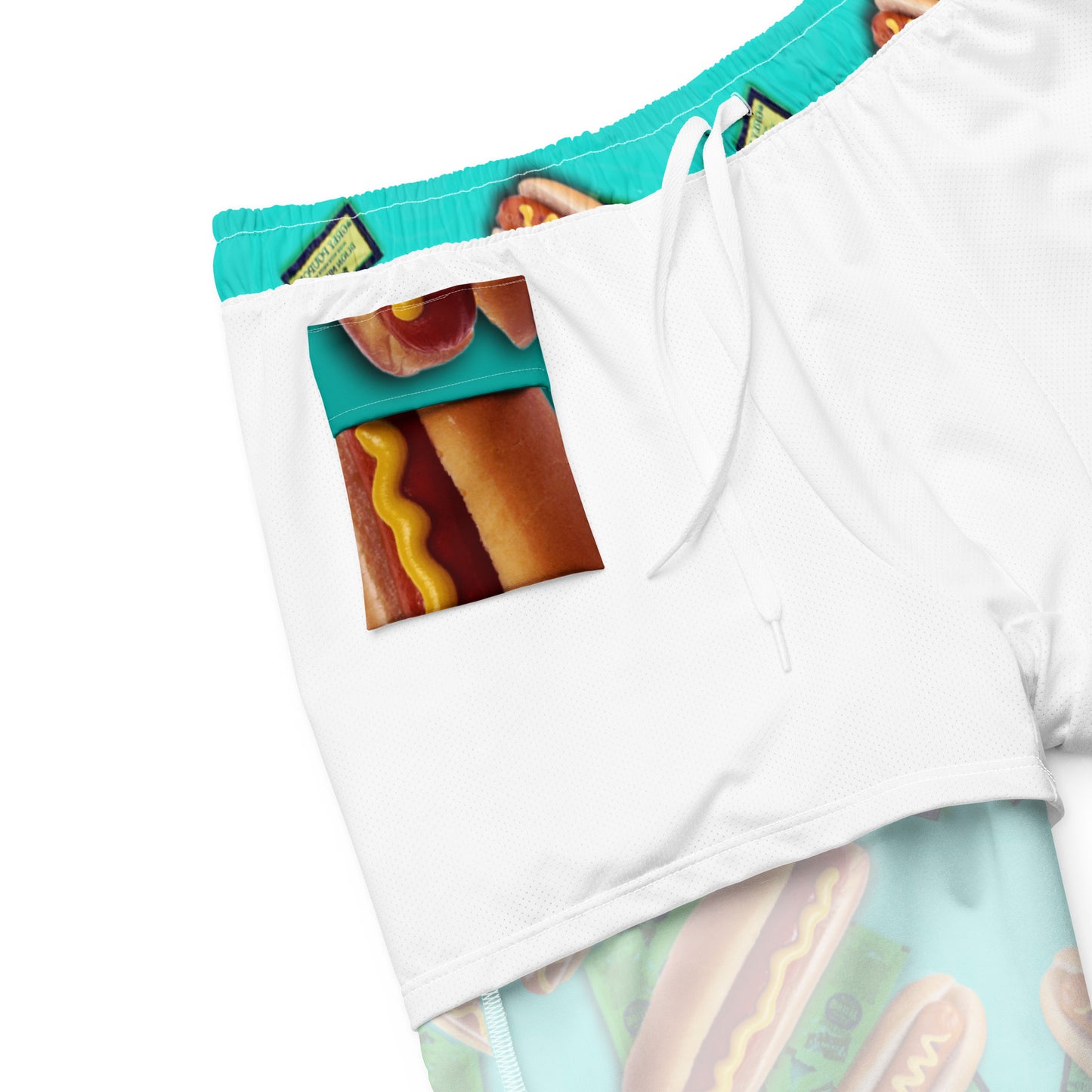 Hot Dogs and Mustard Swim Trunks