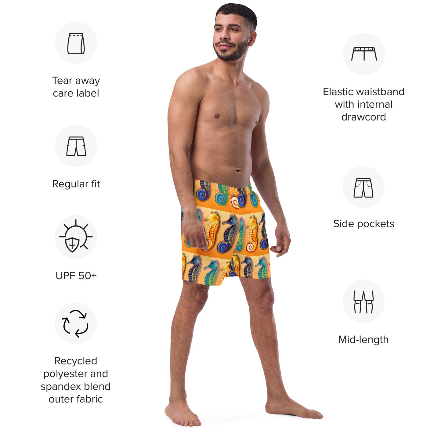 Seahorse Men's swim trunks