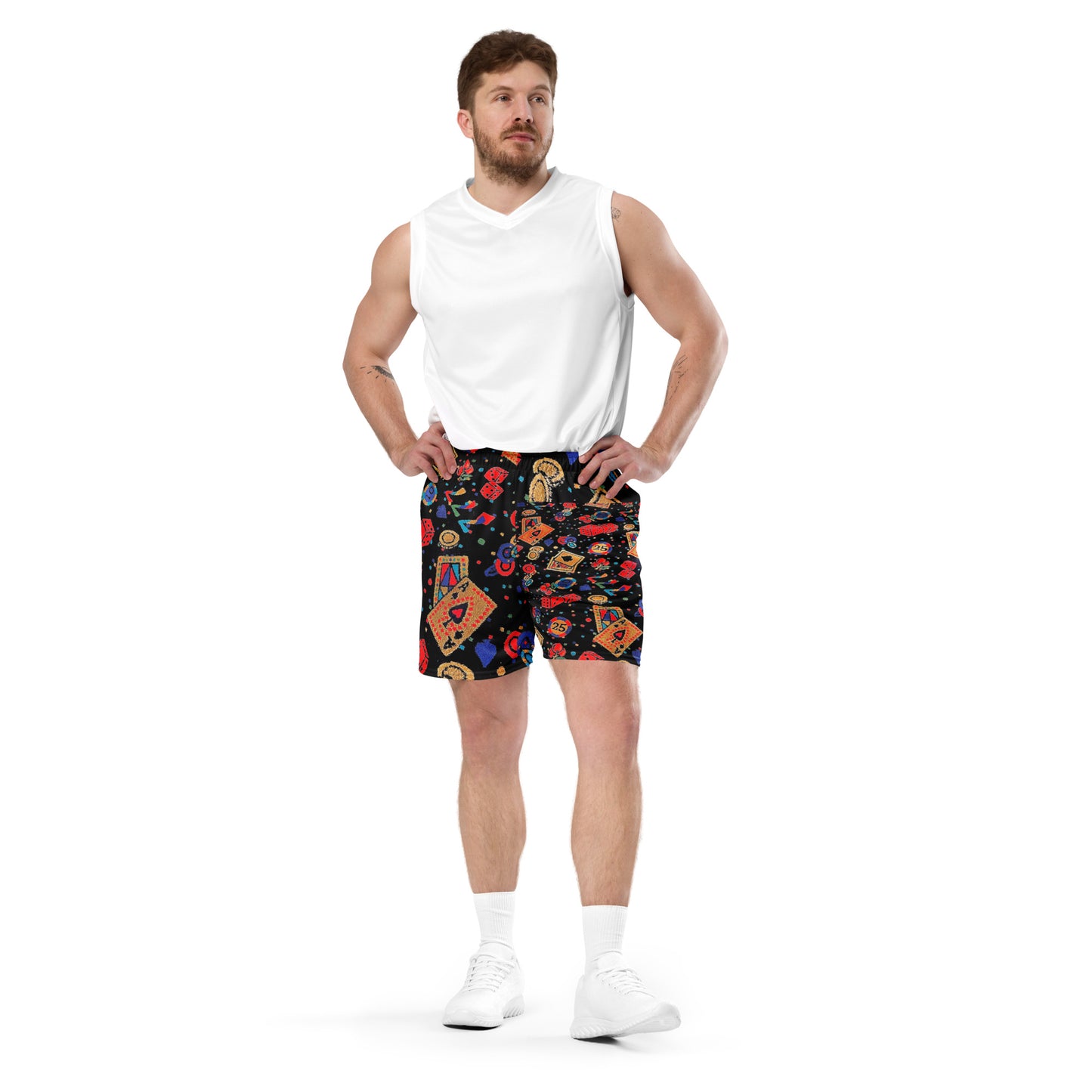 Las Vegas Casino Carpet mesh shorts