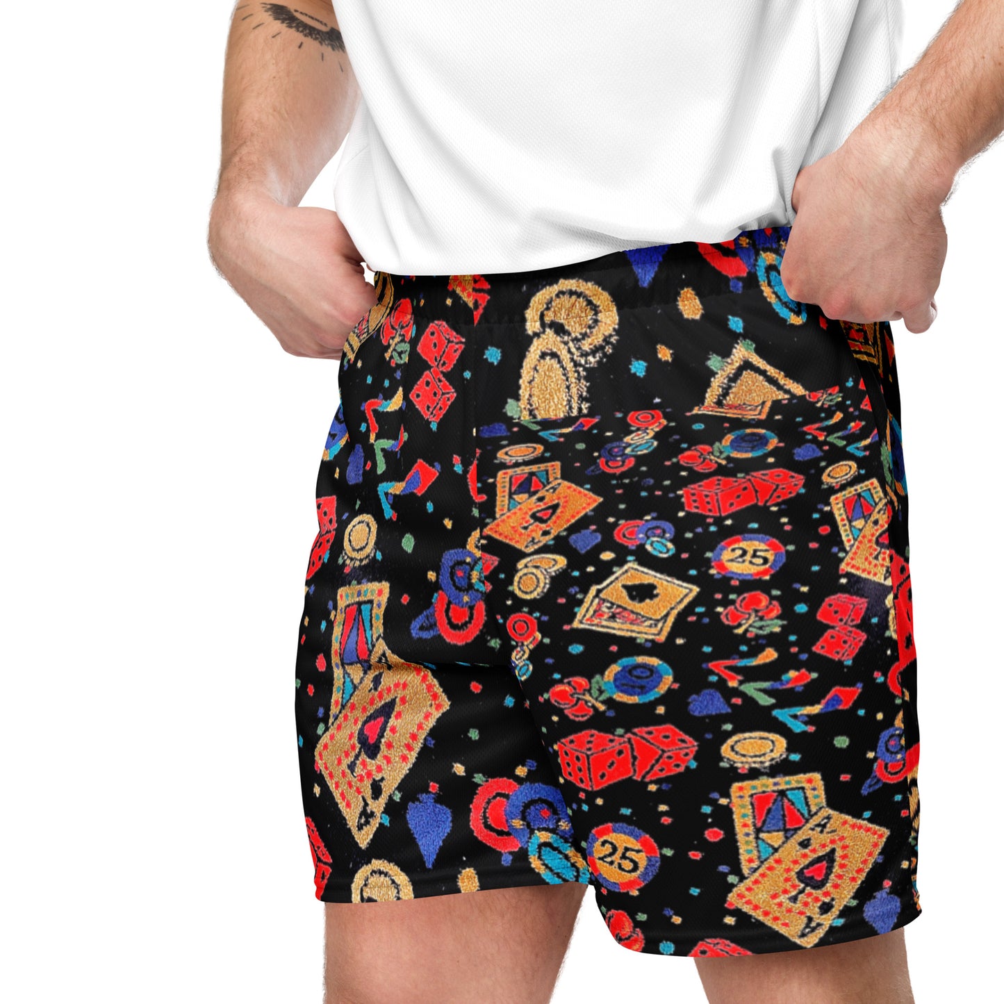 Las Vegas Casino Carpet mesh shorts