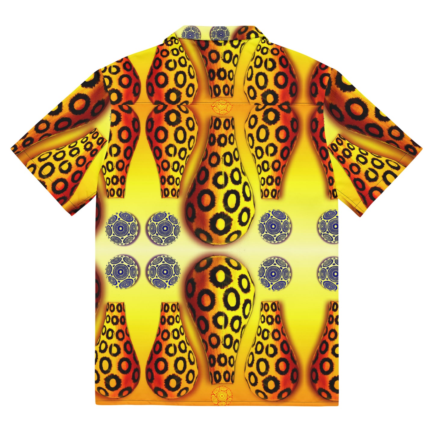 Cheetah Balls - button up lightweight dress shirt