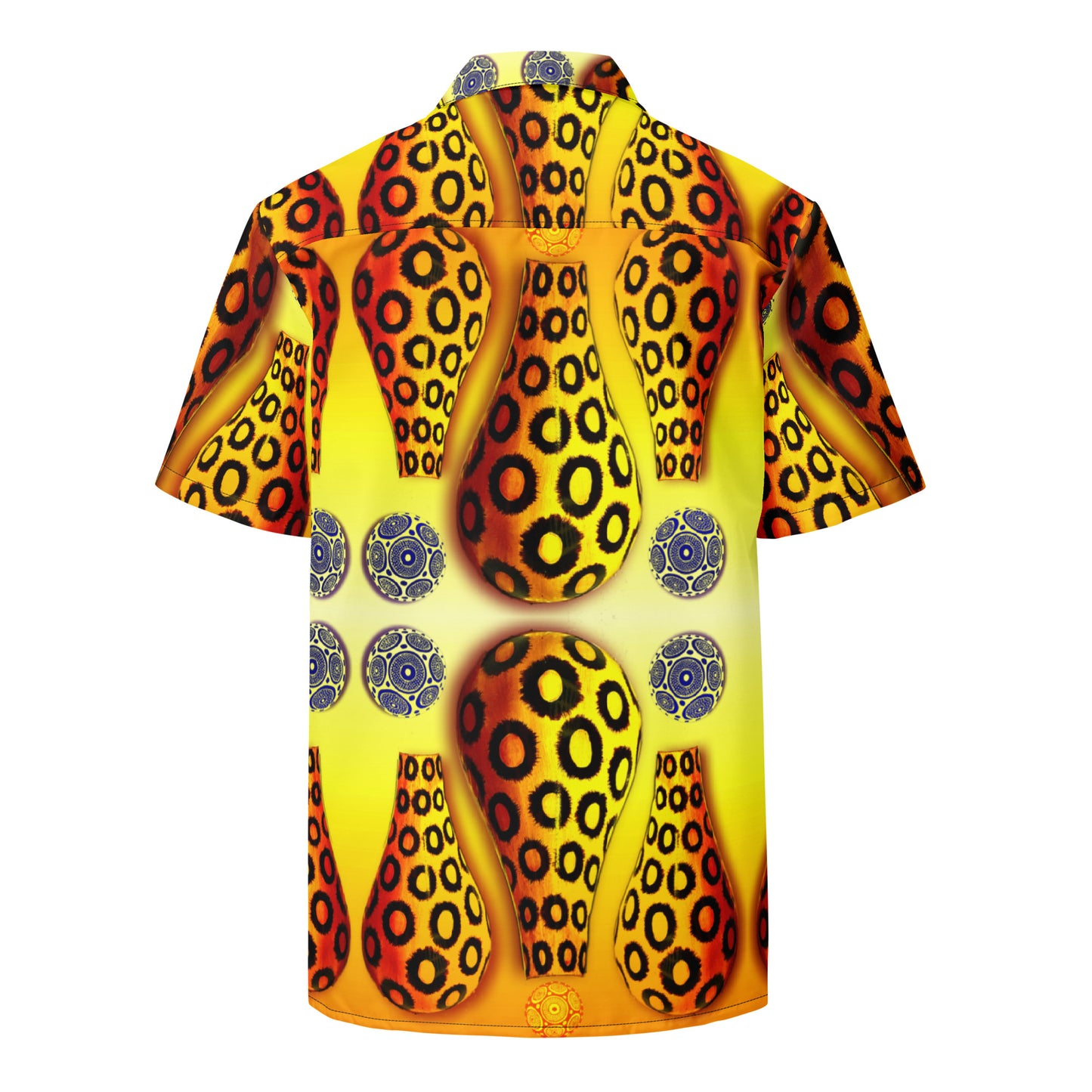 Cheetah Balls - button up lightweight dress shirt