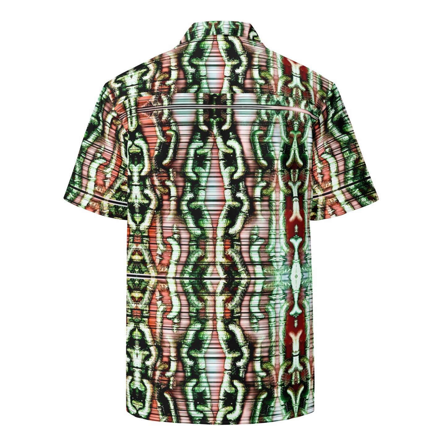 Unchained - Lightweight Polyester button up dress original design shirt