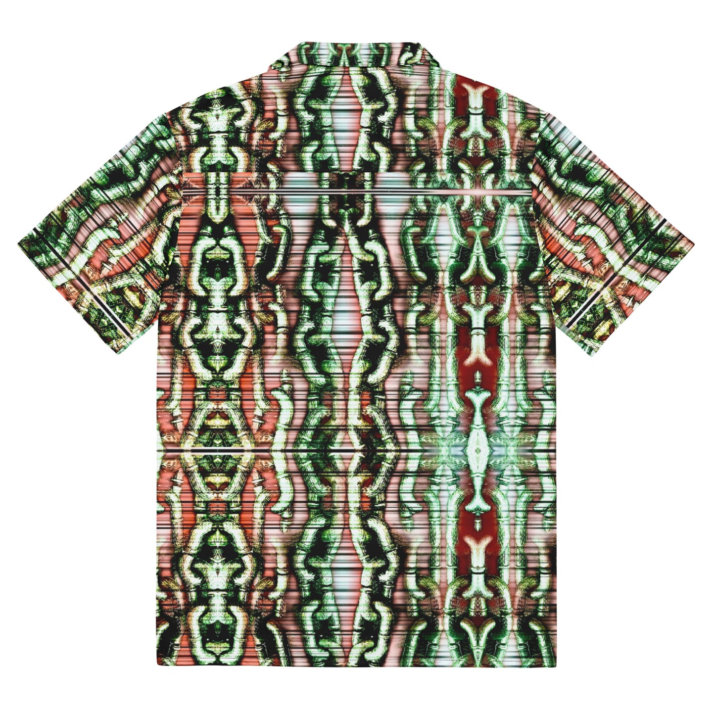 Unchained - Lightweight Polyester button up dress original design shirt