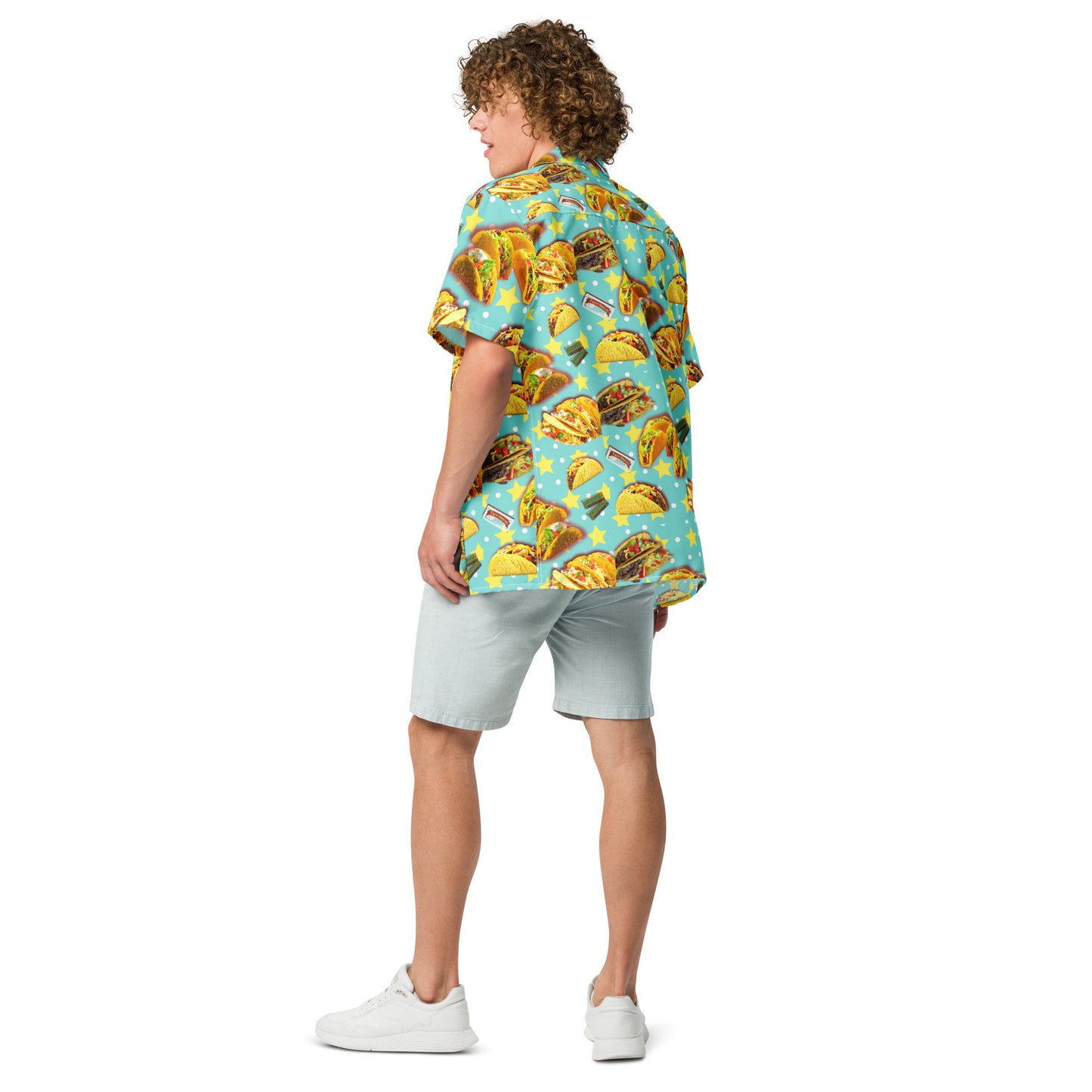 Taco Stars - Button Up Lightweight Casual Dress Shirt