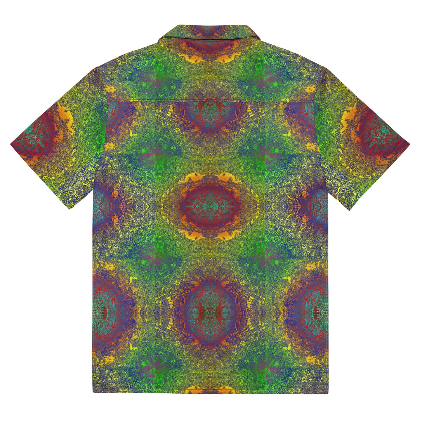 Hippie Blotter - Button up Lightweight Casual Dress Shirt