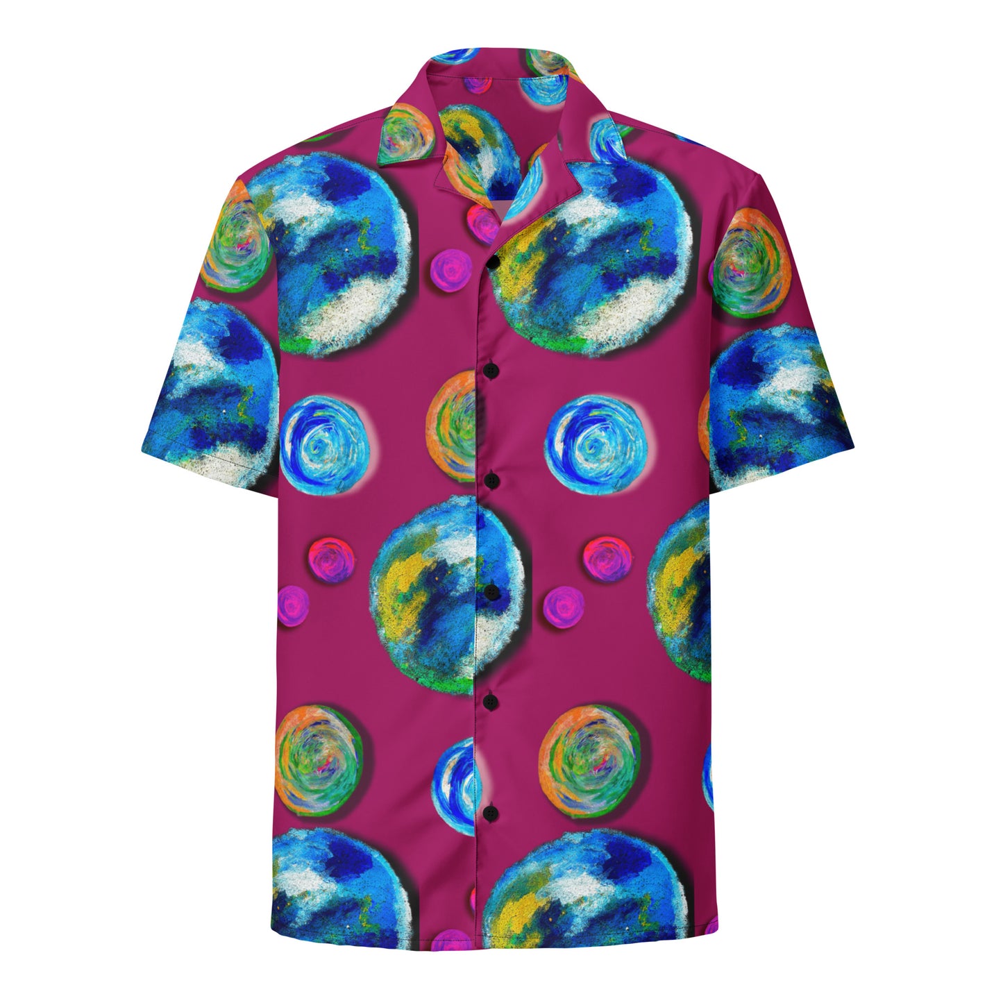 Interstellar Starry Night - Unisex button shirt