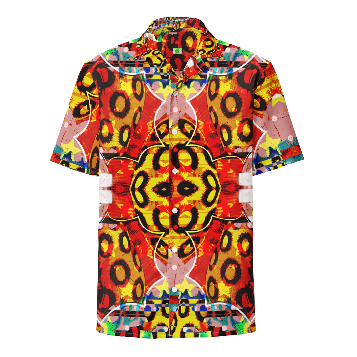 Cheetah Disco -Unisex button Light Weight dress Shirt