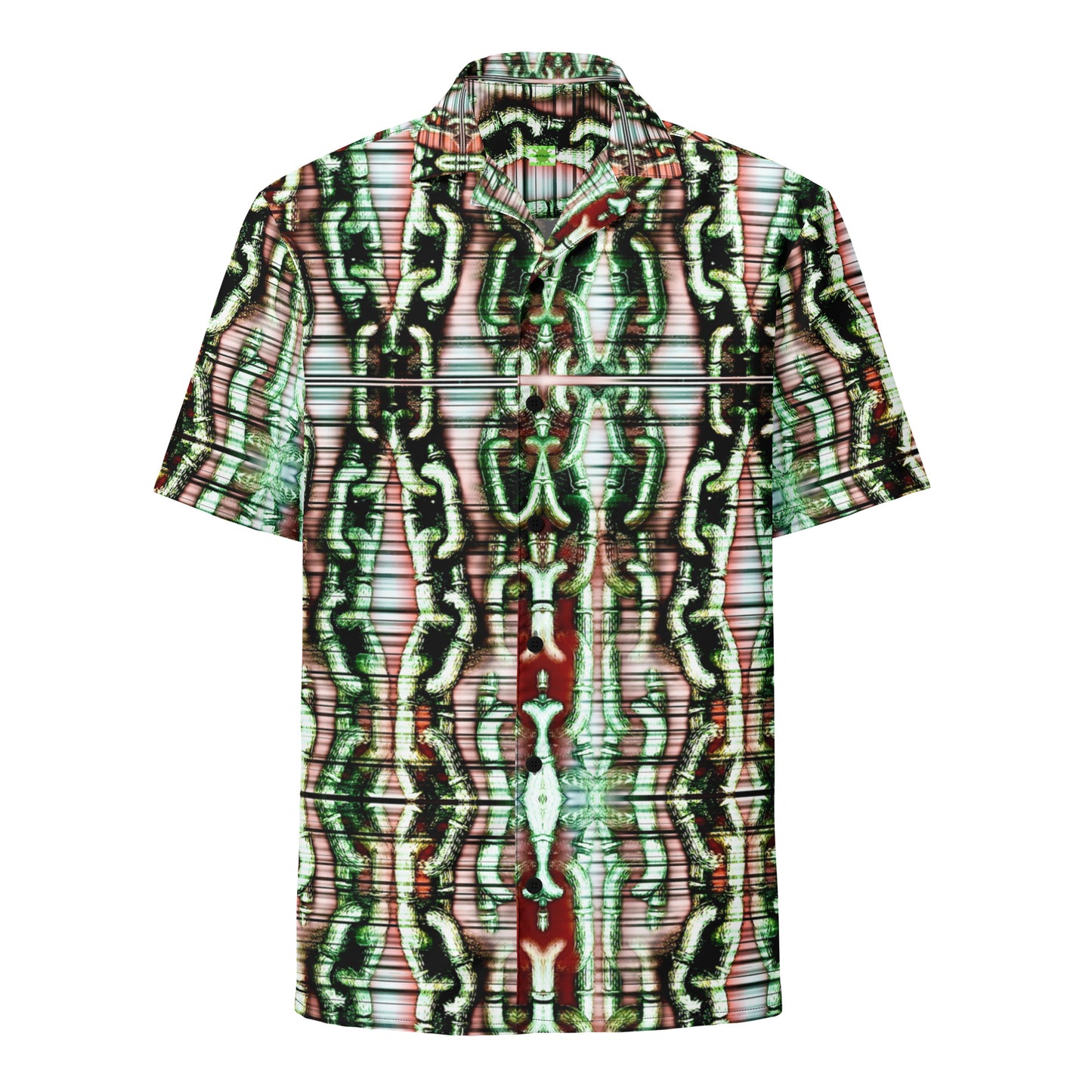 Unchained - Lightweight Polyester button up dress original design shirt