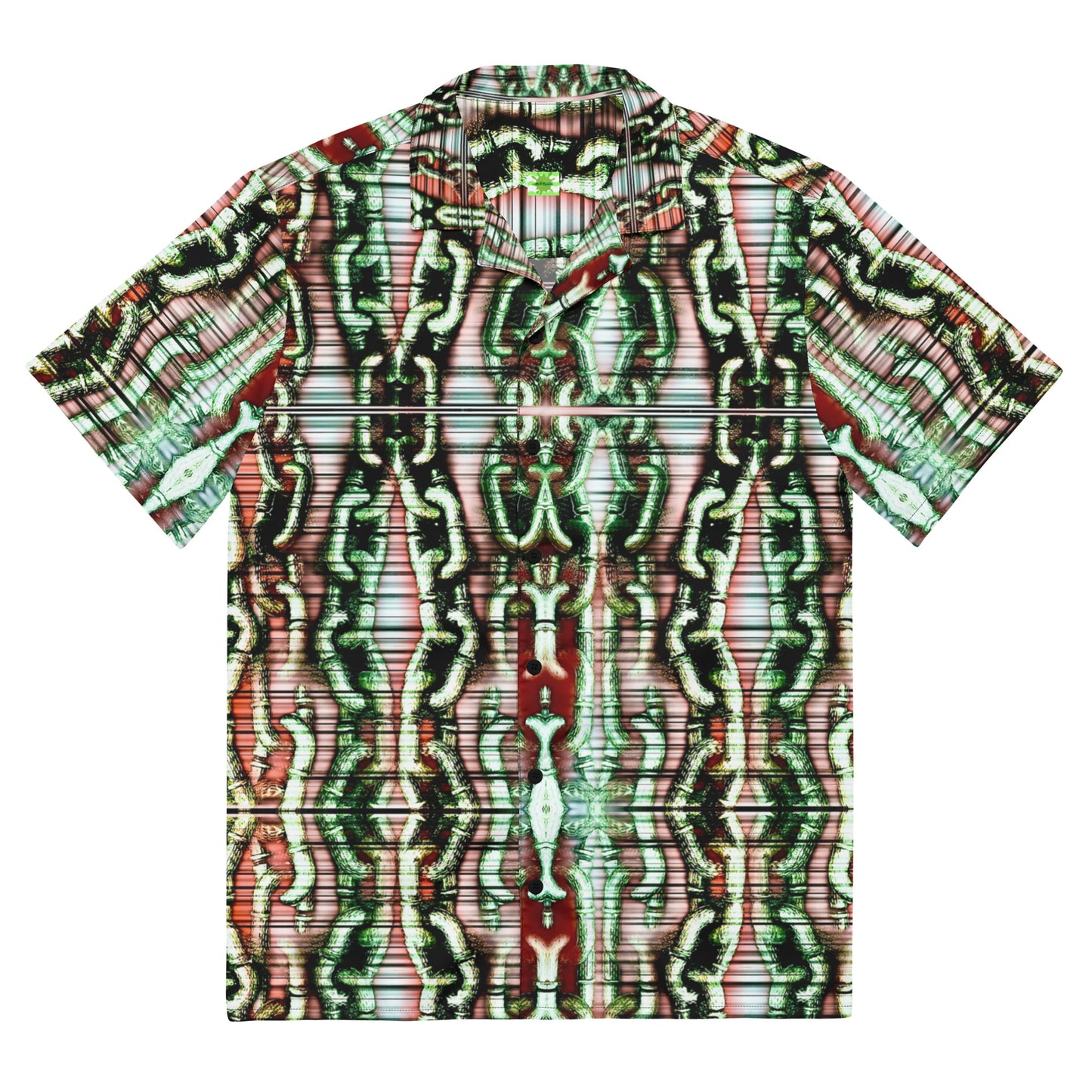 Unchained - Lightweight Polyester button up dress original design shirt