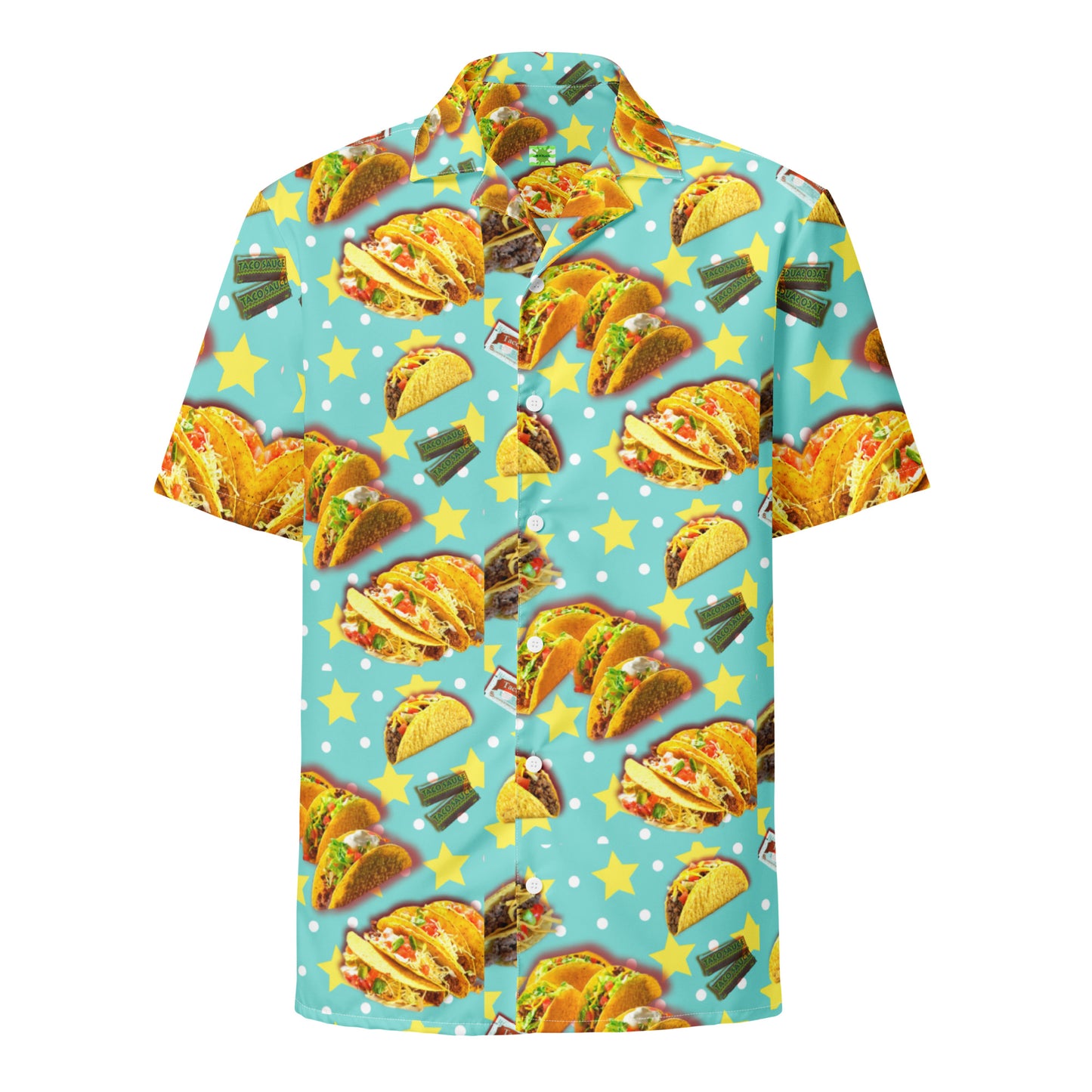 Taco Stars - Button Up Lightweight Casual Dress Shirt