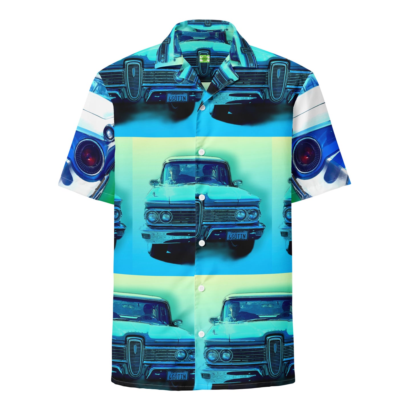 Edsel Blues - Button Up Lightweight Casual Dress Shirt