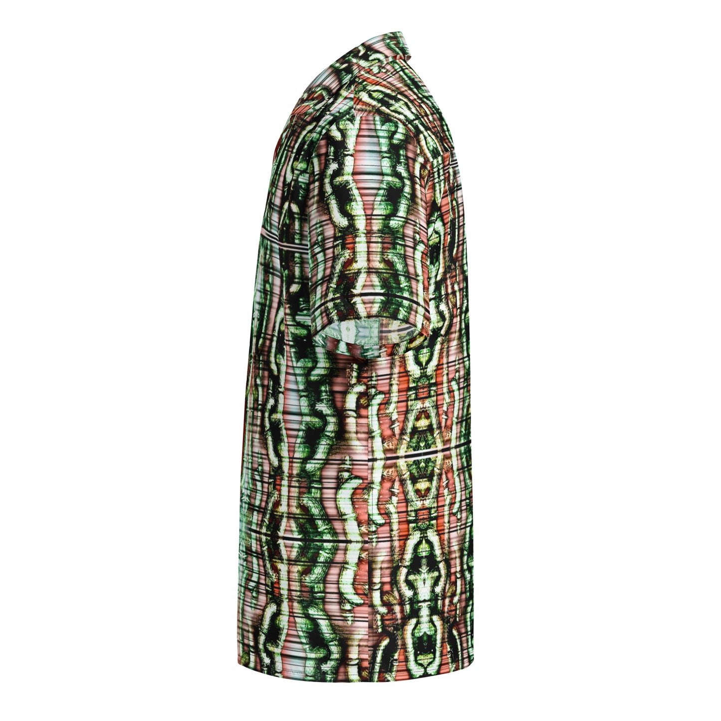 Unchained - Lightweight Polyester button up dress original design shirt