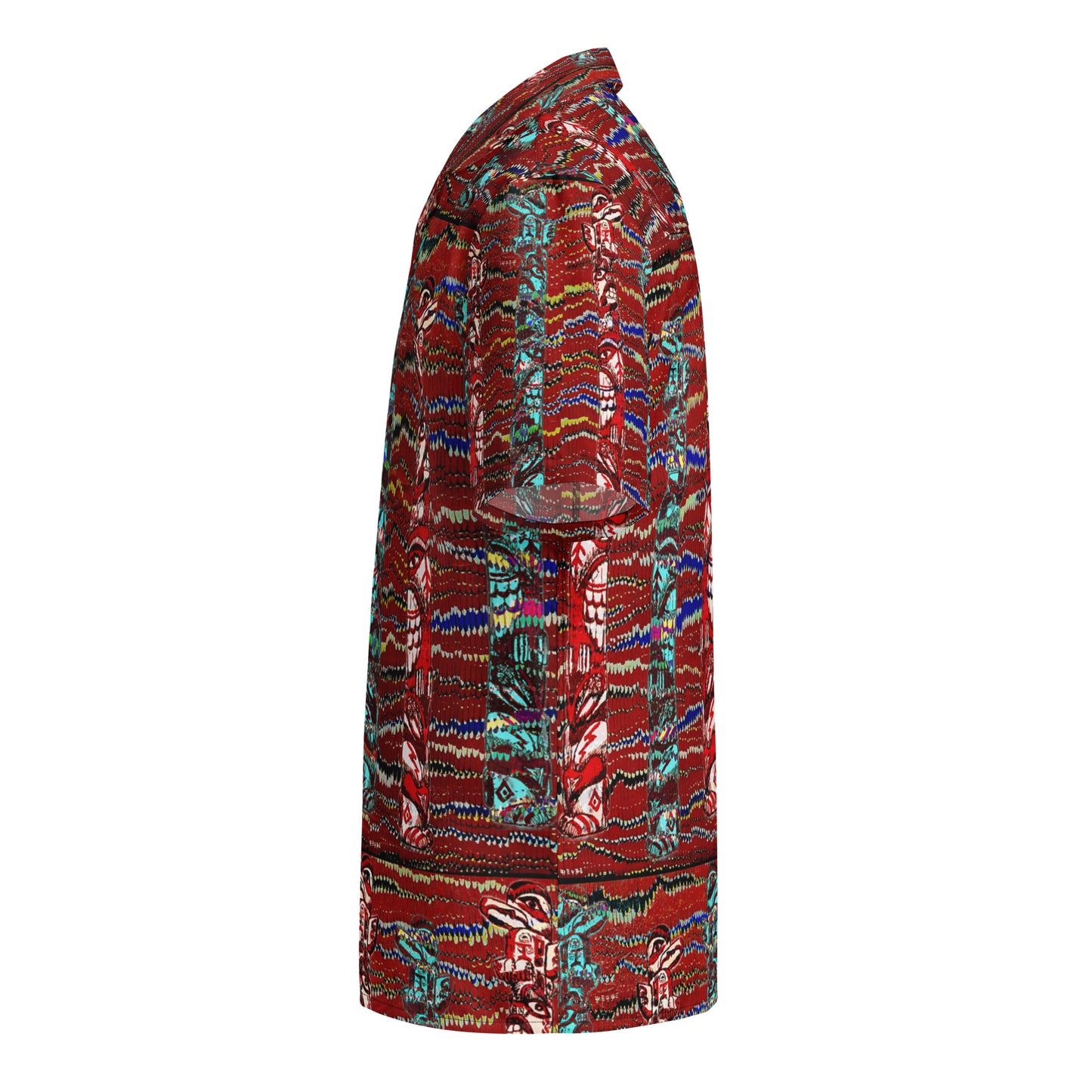 Totem Poles - button up casual dress shirt