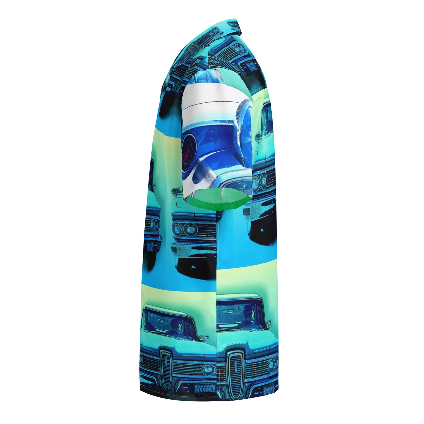 Edsel Blues - Button Up Lightweight Casual Dress Shirt