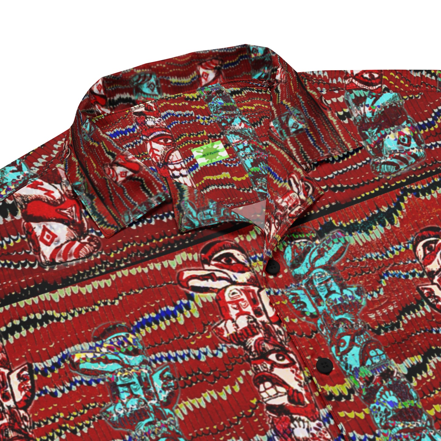 Totem Poles - button up casual dress shirt