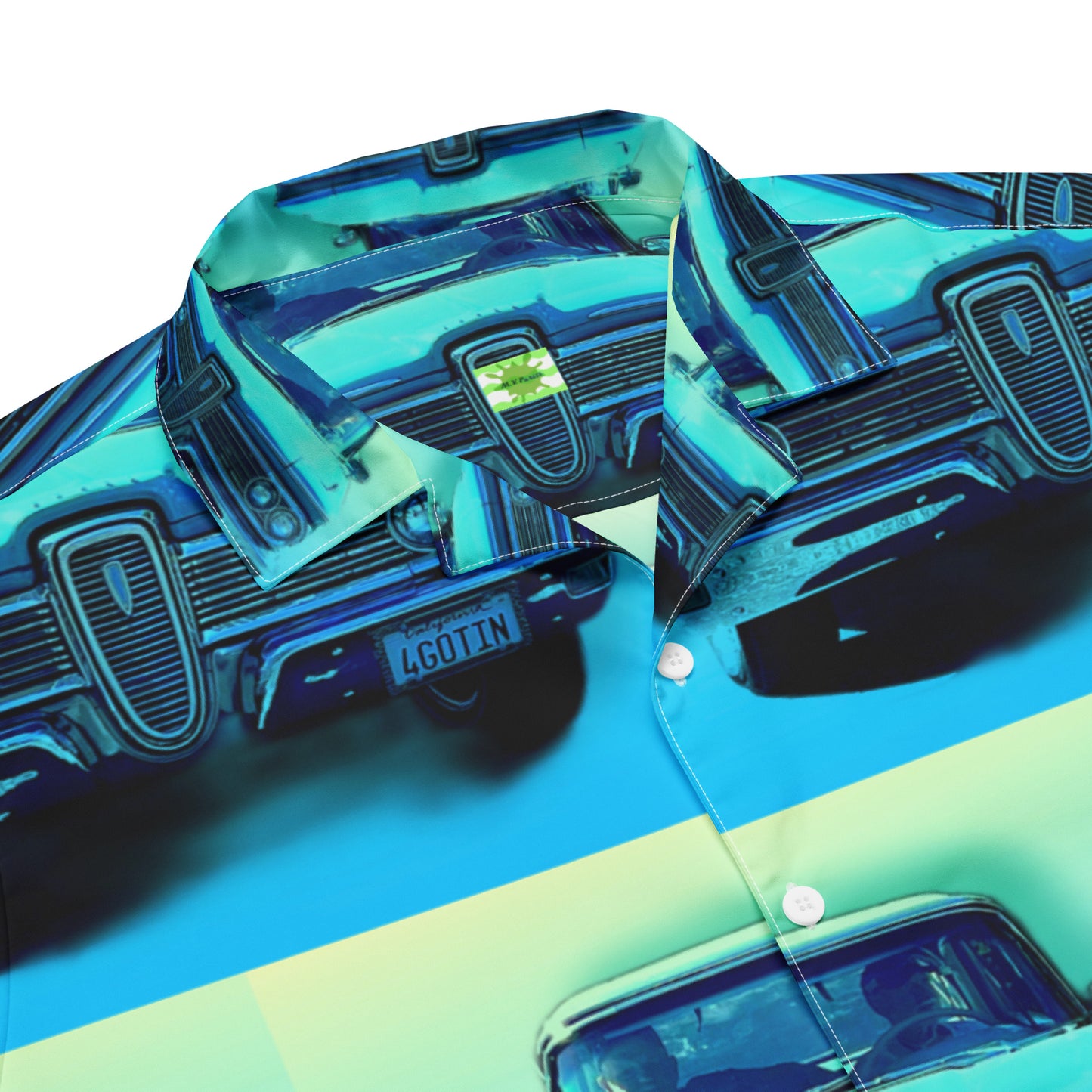 Edsel Blues - Button Up Lightweight Casual Dress Shirt