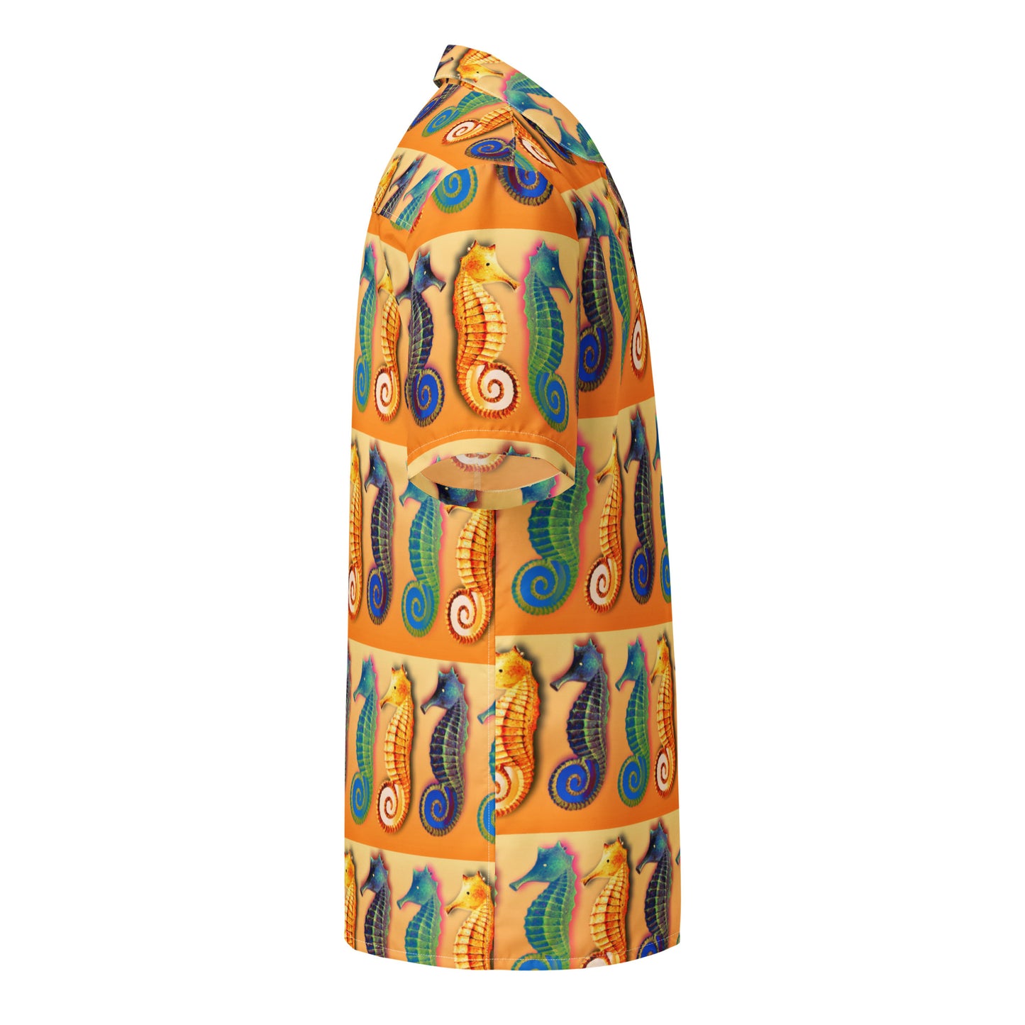 Seahorse - Lightweight Polyester button up dress shirt