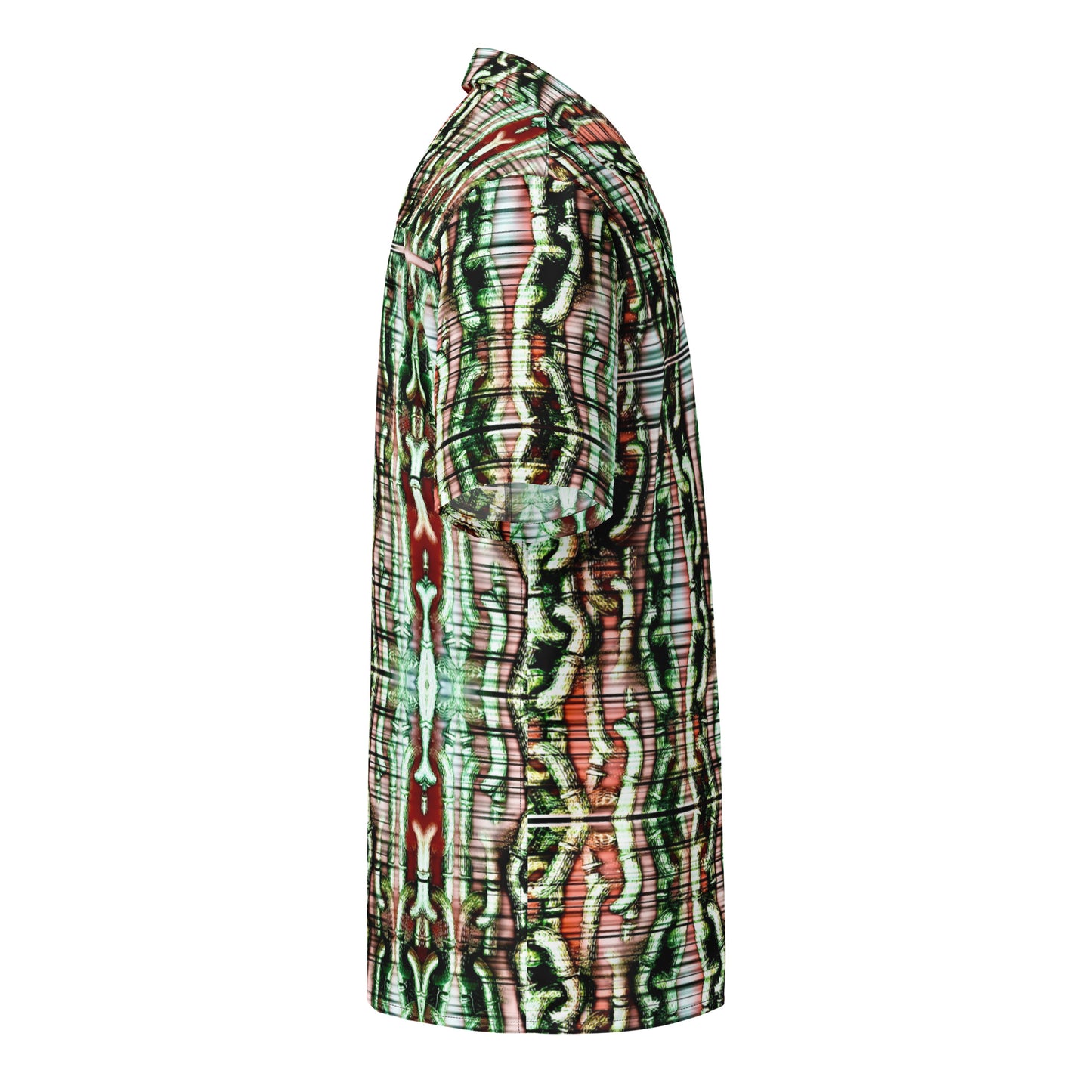 Unchained - Lightweight Polyester button up dress original design shirt