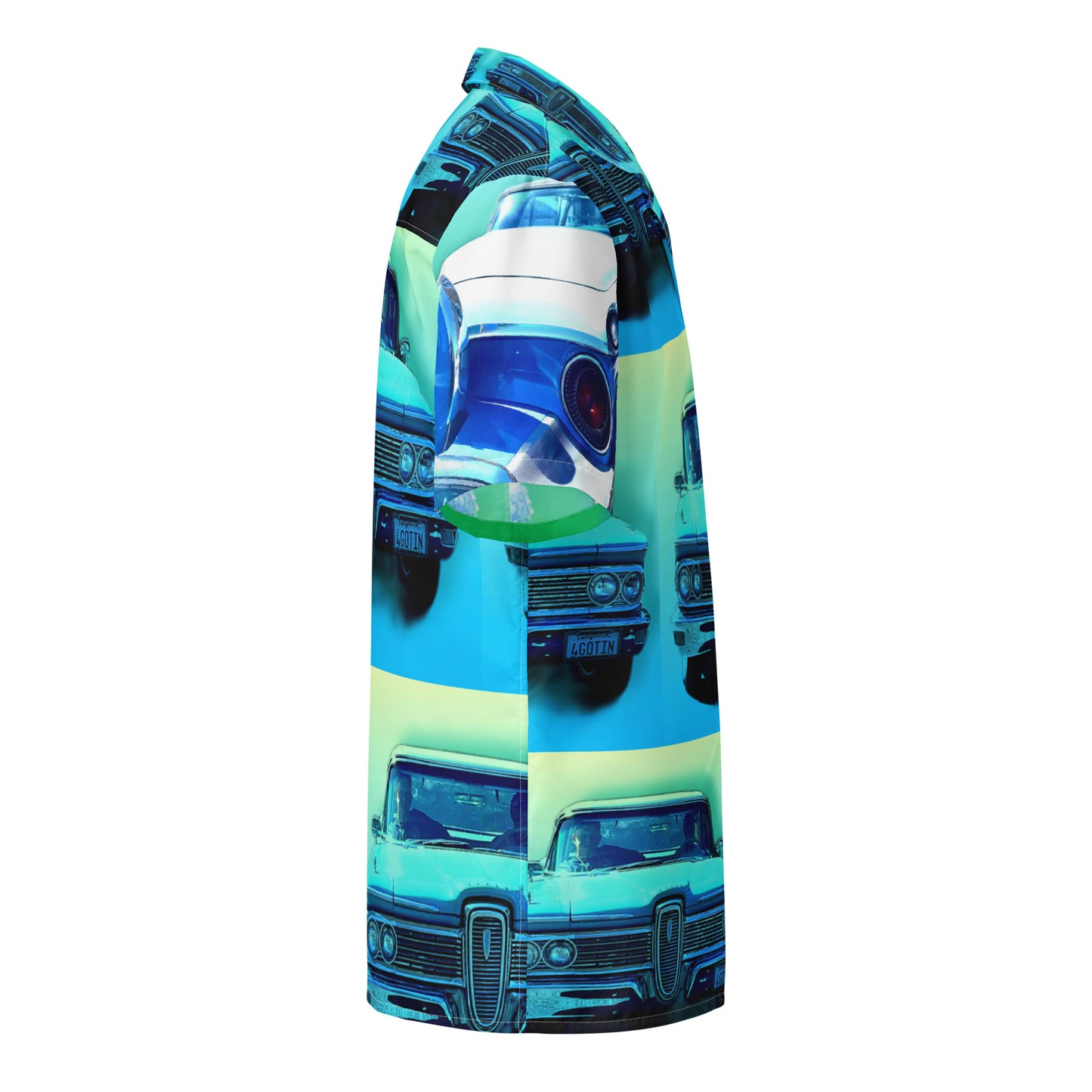 Edsel Blues - Button Up Lightweight Casual Dress Shirt