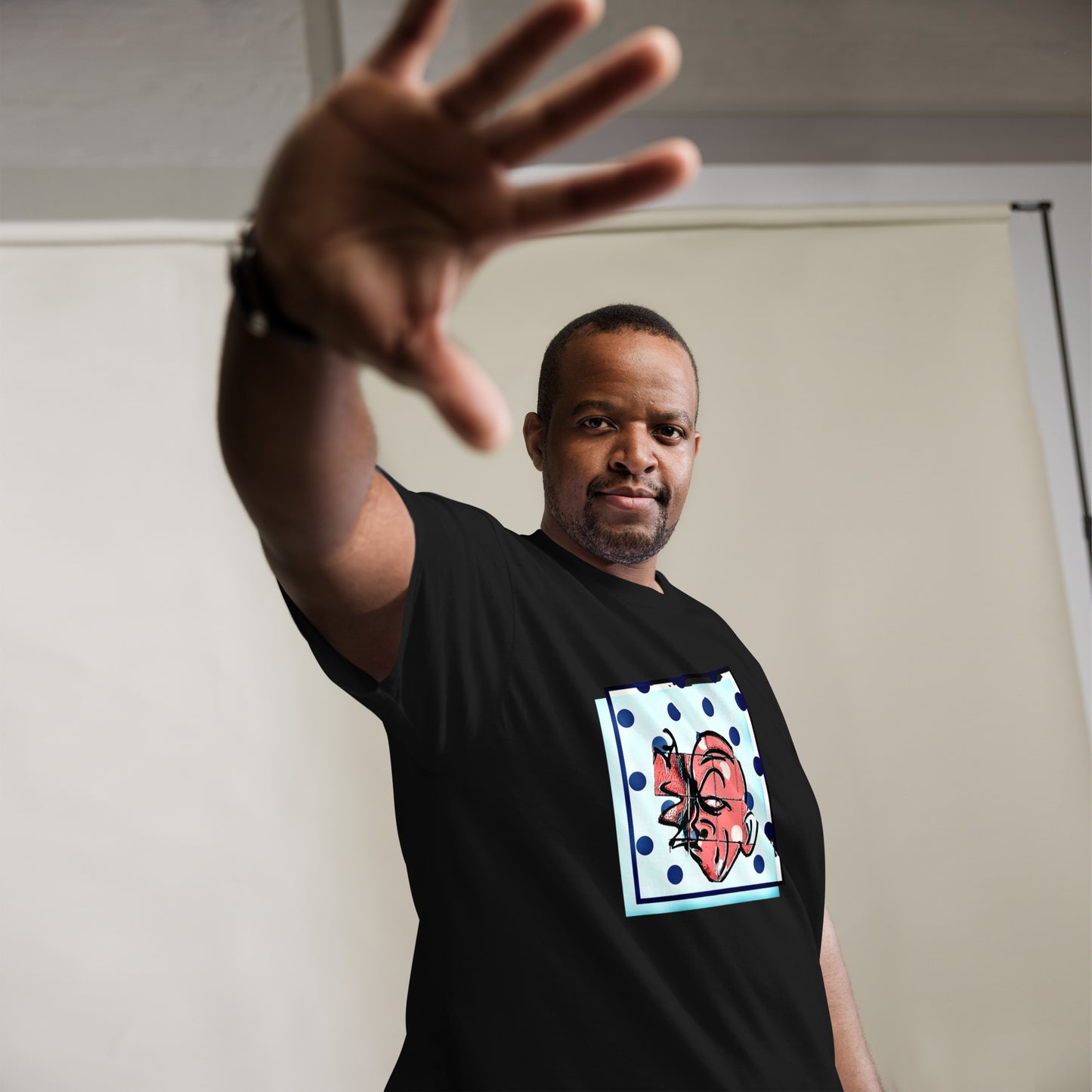 HOBO HOODIES -"Smokin' Joe" - Polka-Dot to Dot T-Shirt