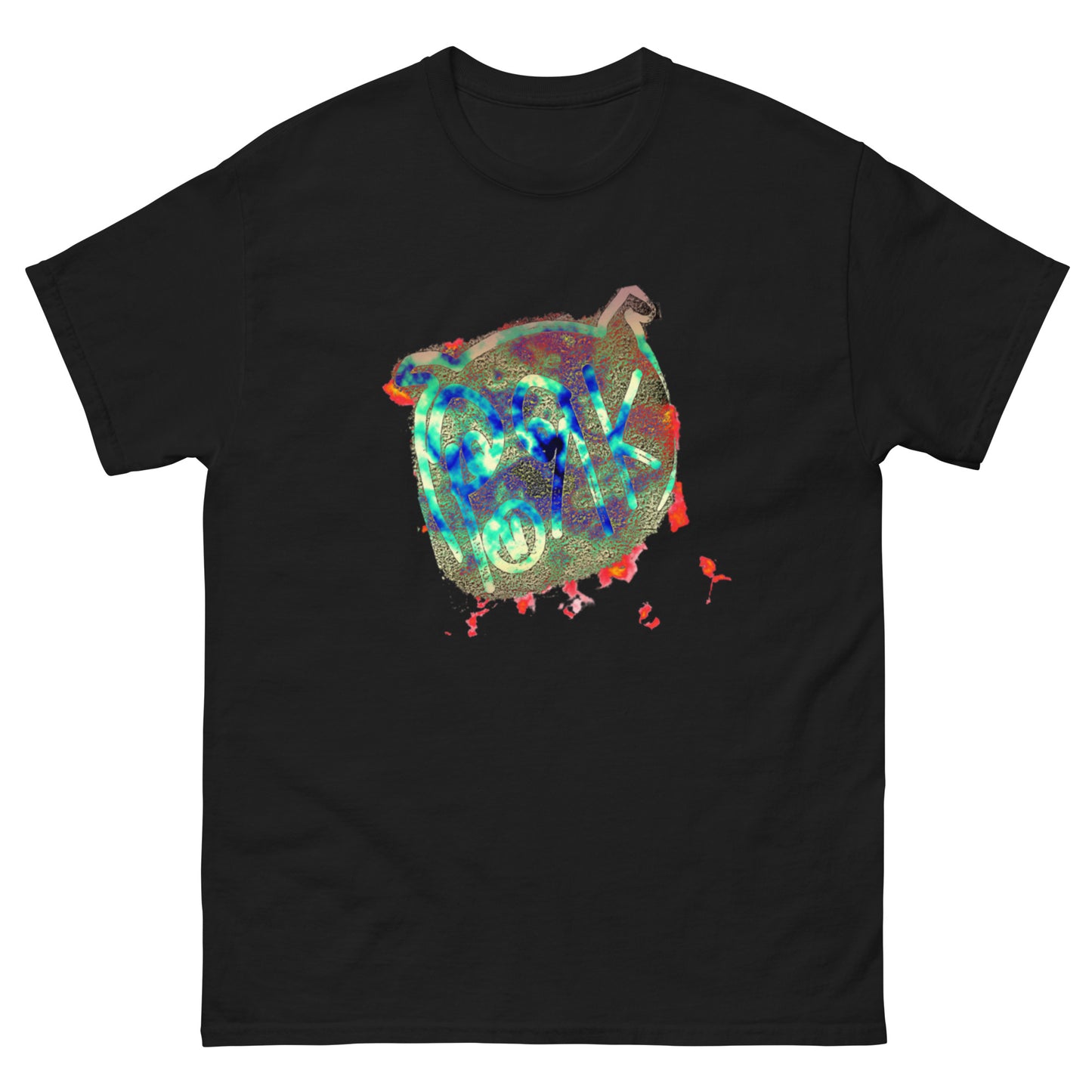 HOBO HOODIES-PORK STAR "Psychedelica Pig" T-Shirt-Several colors