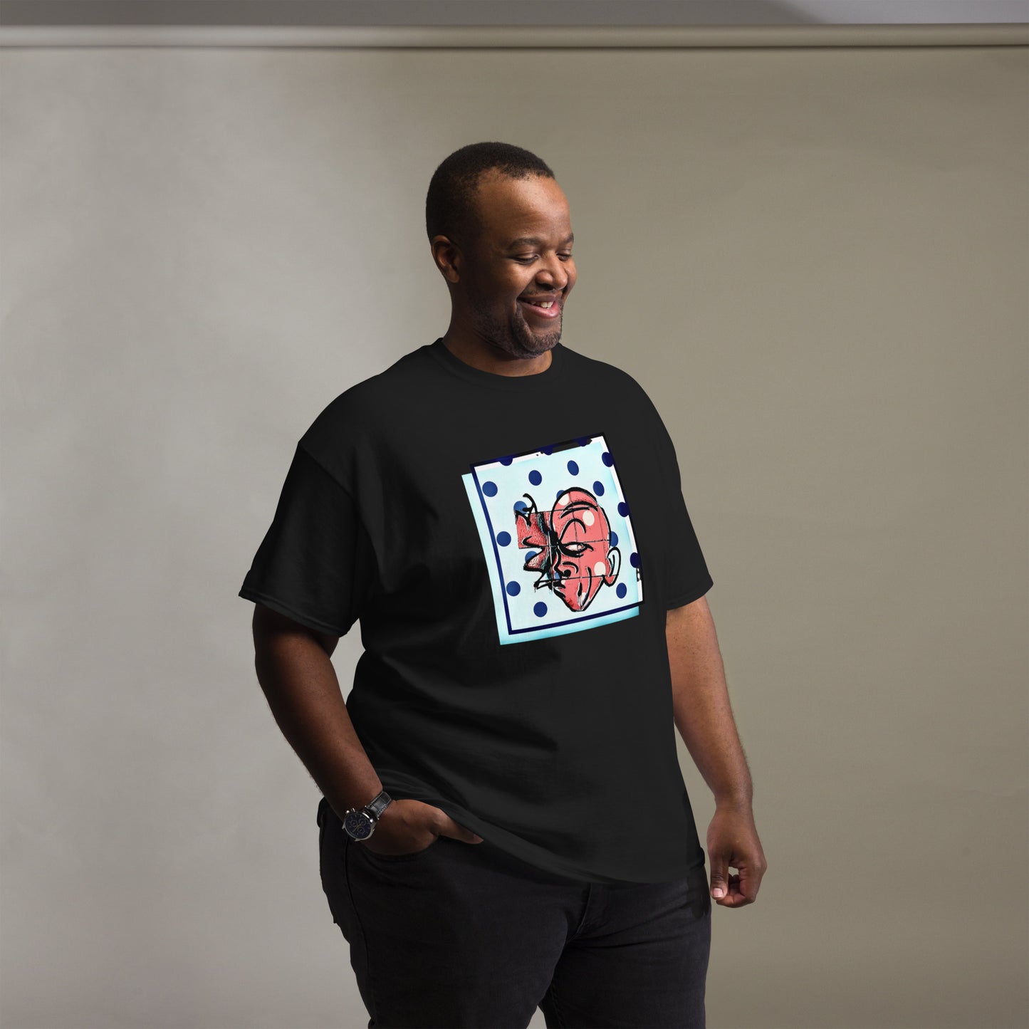 HOBO HOODIES -"Smokin' Joe" - Polka-Dot to Dot T-Shirt