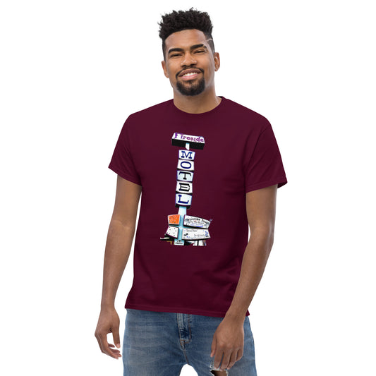 Fireside Inn w/ Historic close location 2 sided Men's classic tee