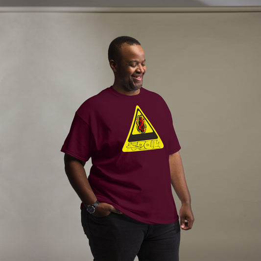 Big Money Warning - Men's classic tee - by Hobo Hoodies