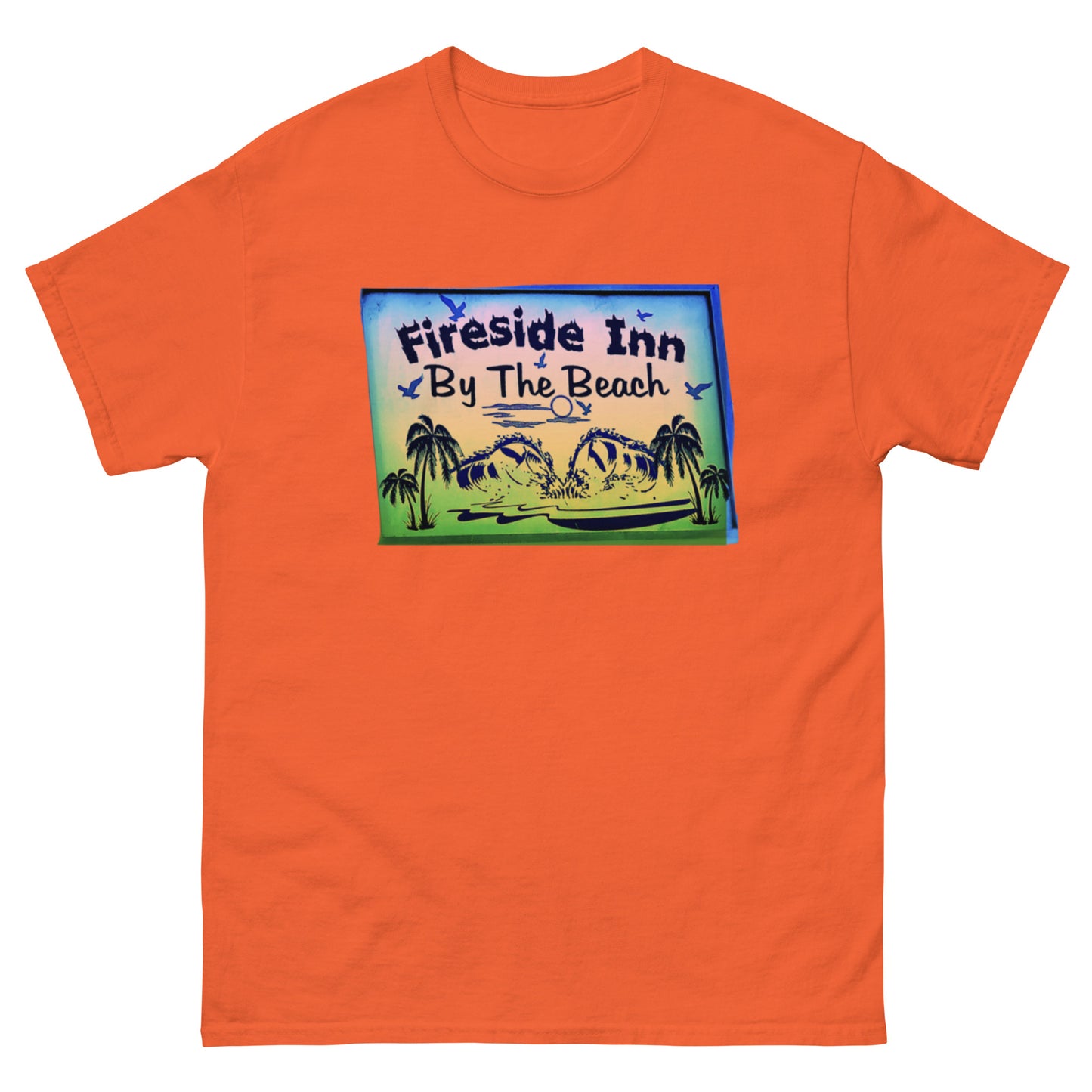 FIRESIDE INN in Santa Cruz 2 sided T-Shirt “LESS THAN ONE MILE TO…”