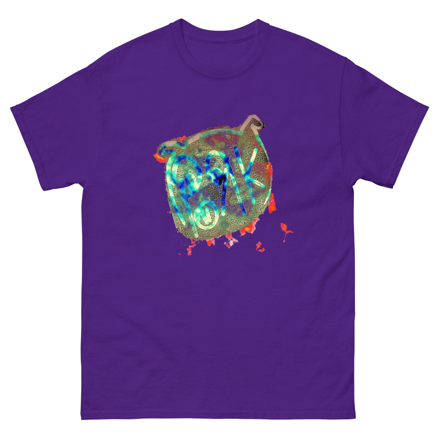 HOBO HOODIES-PORK STAR "Psychedelica Pig" T-Shirt-Several colors