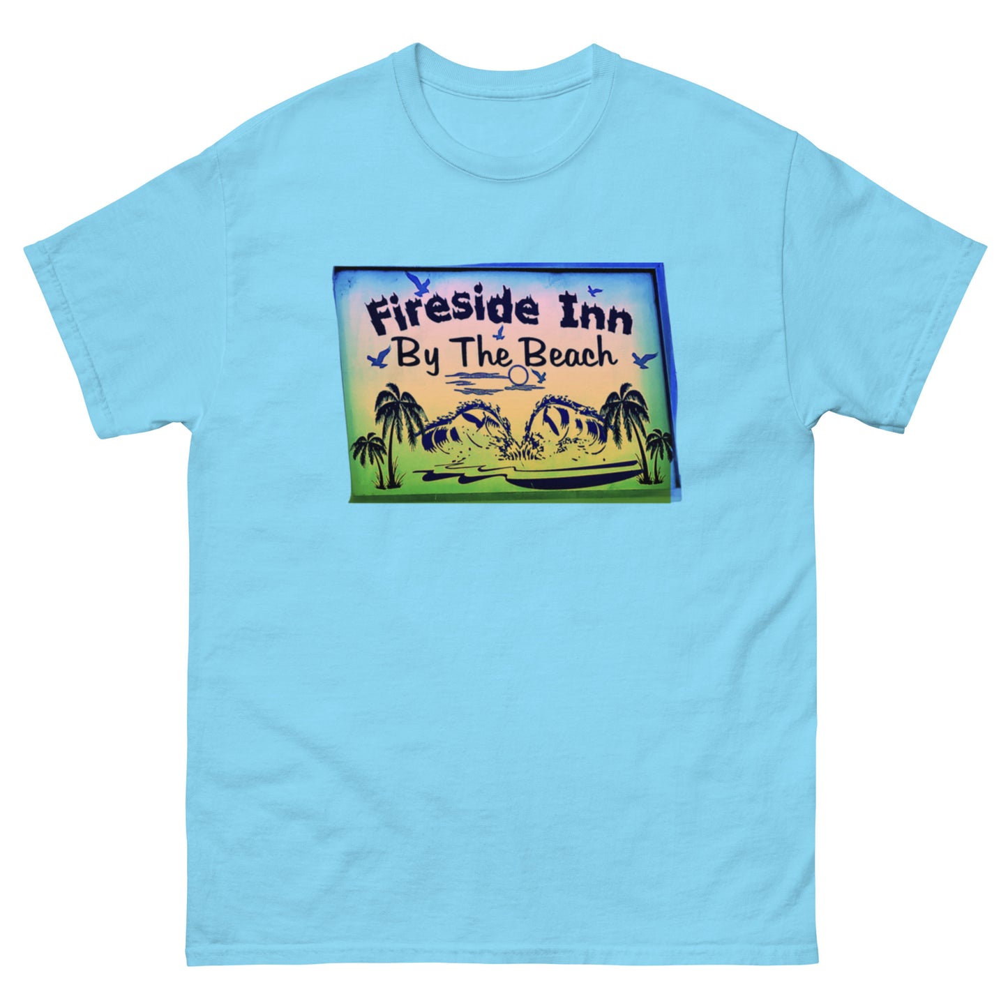 FIRESIDE INN in Santa Cruz 2 sided T-Shirt “LESS THAN ONE MILE TO…”