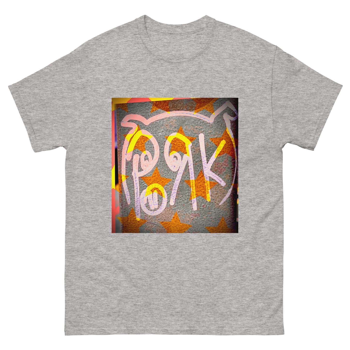 HOBO HOODIES - "Pork Star" Orange Starlet T Shirt