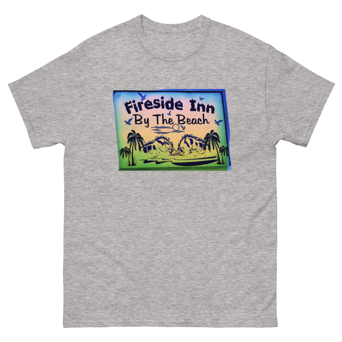 FIRESIDE INN in Santa Cruz 2 sided T-Shirt “LESS THAN ONE MILE TO…”