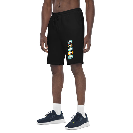 Retro MOTEL sign - Men's fleece shorts
