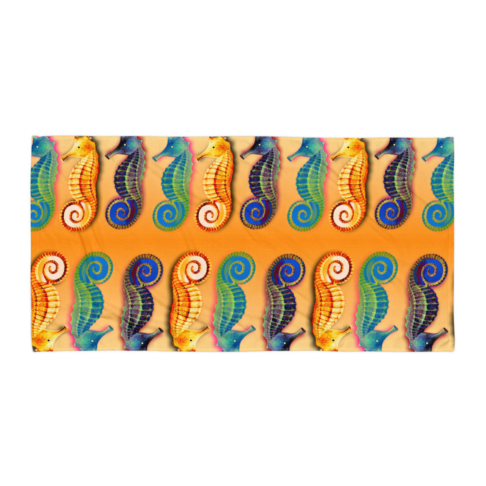 Seahorse Beach and Bath Towel