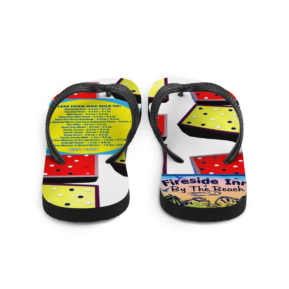 FIRESIDE INN in Santa Cruz Flip-Flops Ver.1