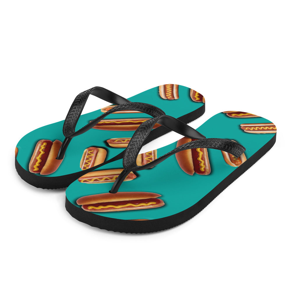Hot Dog Flip-Flops - So your Dogs don't get Hot