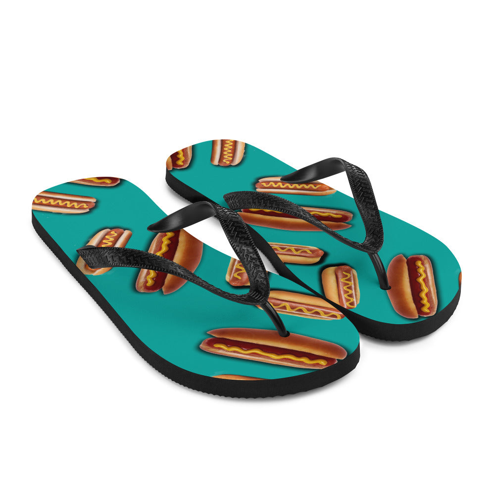 Hot Dog Flip-Flops - So your Dogs don't get Hot