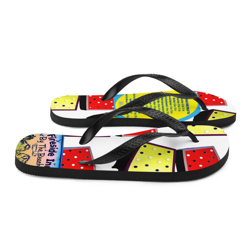 FIRESIDE INN in Santa Cruz Flip-Flops Ver.1