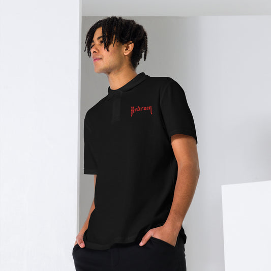 Redrum logo Unisex polo shirt